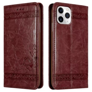 Cadorabo, Hülle für Apple iPhone 11 PRO mit Ornamenten, Cadorabo - Hülle für Apple iPhone 11 PRO mit Ornamenten, Dunkelrot