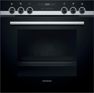 Siemens, Siemens He557Hbs1C - Herd/Backofen (Edelstahl, Schwarz), Siemens HE557HBS1C Herd Edelstahl