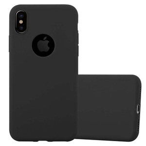 Cadorabo, Hülle für Apple iPhone XR TPU Silikon Candy, Cadorabo - Hülle für Apple iPhone XR TPU Silikon Candy, Schwarz