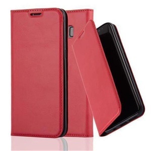 Cadorabo, Hülle für Samsung Galaxy S8 Magnetverschluss, Kartenfach, Cadorabo - Hülle für Samsung Galaxy S8 Magnetverschluss, Kartenfach, Rot