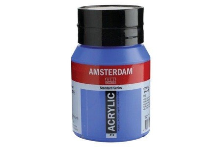 Amsterdam, Amsterdam Acrylfarbe Standard, Talens Akrylfarbe Amsterdam, blau, 512, (500ml)