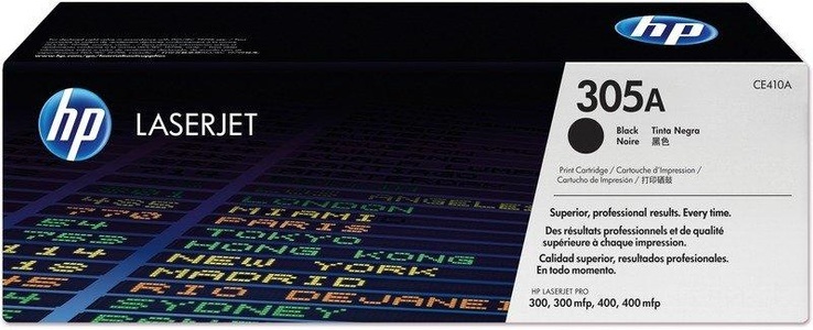 Hp, HP Toner-Modul 305A schwarz Ce410A, HP 305A Original Tonerkartusche CE410A Schwarz