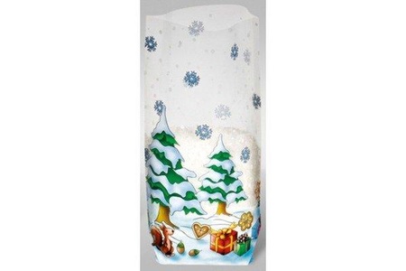 Ursus, URSUS Bodenbeutel 14,5x23,5cm 6120000 Winterwald 10 Stück, URSUS Bodenbeutel 14,5x23,5cm 6120000 Winterwald 10 Stück