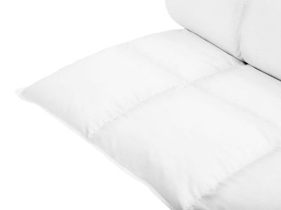 Beliani, Bettdecke Aus Japara Baumwolle Haramosh Unisex 135X200CM, Beliani - Extra warme Bettdecke aus Japara Baumwolle GROSSGLOCKNER, 135X200CM, Weiss Bunt