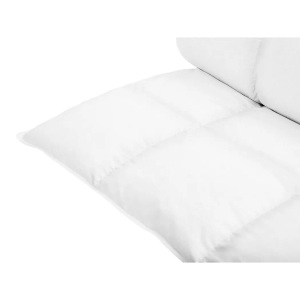 Beliani, Bettdecke Aus Japara Baumwolle Haramosh Unisex 135X200CM, Beliani - Extra warme Bettdecke aus Japara Baumwolle GROSSGLOCKNER, 135X200CM, Weiss Bunt