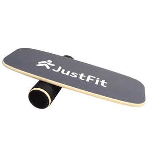Gladiatorfit, GladiatorFit Balance Board Balancebrett aus Holz mit Rolle Balance Board, 