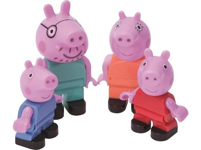 BIG, Peppa Pig PlayBIG Bloxx - Peppa´s Family, 