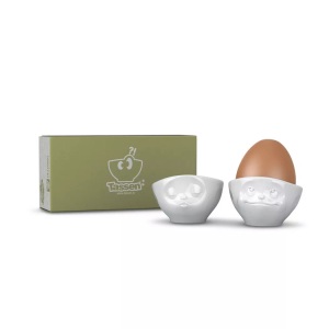 58products, 1x Eierbecher Set küssend - verträumt, Eierbecher Set küssend - verträumt