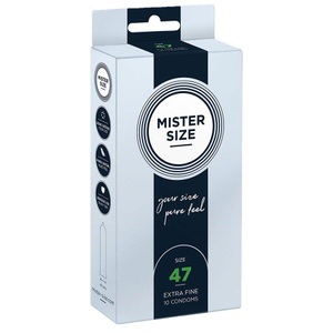 Mister Size, Mister Size 47 (10er Pack), MISTER SIZE 47 Kondome (10 Stk)