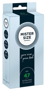 Mister Size, Mister Size 47 (10er Pack), MISTER SIZE 47 Kondome (10 Stk)