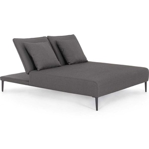 mutoni lifestyle, Sonnenliege Viper 2-Sitzer anthrazit, Sonnenliege Viper 2-Sitzer anthrazit