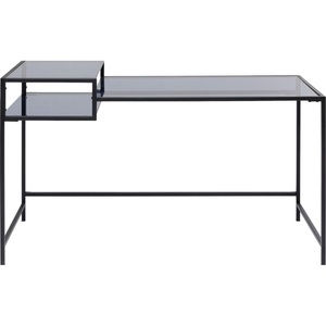 Kare Design, Schreibtisch Loft schwarz 134x60, Schreibtisch Loft schwarz 134x60