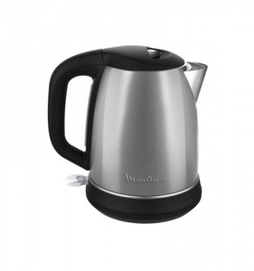 Moulinex, MOULINEX BY5508CH - Wasserkocher (Edelstahl/Schwarz), Tefal Subito Metall BY5508CH Wasserkocher schwarz
