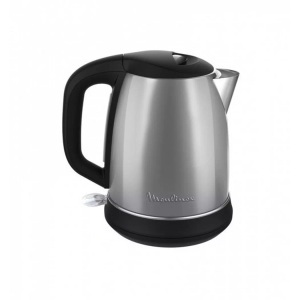 Moulinex, MOULINEX BY5508CH - Wasserkocher (Edelstahl/Schwarz), Tefal Subito Metall BY5508CH Wasserkocher schwarz