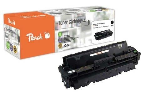 Peach, Peach Tonermodul schwarz kompatibel zu HP 410X, CF410X, Peach HP 410 XBK Toner XL bk ersetzt HP No. 410X BK, CF410X für z.B. HP Color LaserJet Pro MFP M 477 fnw, HP Color LaserJet Pro MFP M 477 fdw