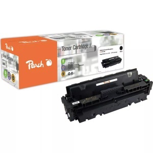 Peach, Peach Tonermodul schwarz kompatibel zu HP 410X, CF410X, Peach HP 410 XBK Toner XL bk ersetzt HP No. 410X BK, CF410X für z.B. HP Color LaserJet Pro MFP M 477 fnw, HP Color LaserJet Pro MFP M 477 fdw