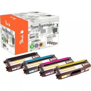 Peach, Peach Spar Pack Tonermodule kompatibel zu Brother TN-423, Peach Toner Brother TN-423 Black/Cyan/Magenta/Yellow