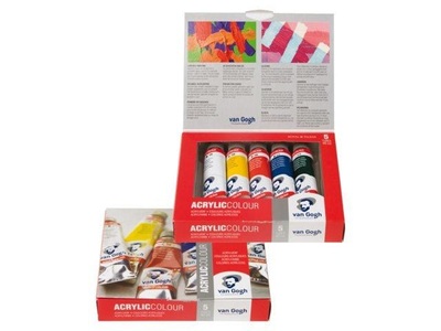 Van Gogh, Van Gogh Van Gogh Acrylfarbe Starter-Set, 40, Van Gogh Acrylfarbe Starter-Set, 40 ml, Mehrfarbig