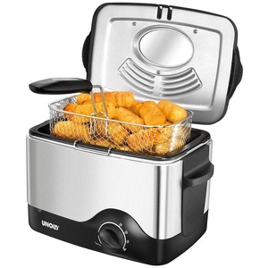 Unold, Unold 58615 Kompakt-Fritteuse - (Silber, schwarz), Unold 230.029 Fritteuse