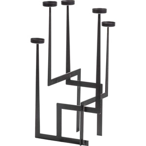 mutoni living, Kerzenständer Dash Metall schwarz 51, Kerzenständer Dash Metall schwarz 51