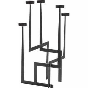 mutoni living, Kerzenständer Dash Metall schwarz 51, Kerzenständer Dash Metall schwarz 51