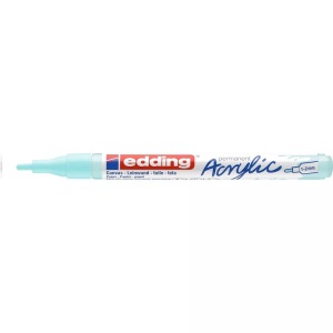 edding, EDDING Acrylmarker 5300 1-2mm 5300-916 pastellblau sdm, Edding Acrylmarker 5300, 1-2mm, pastellblau sdm, 5300-916