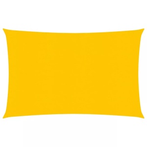 vidaXL, vidaXL Sonnensegel 160 g/m² Gelb 3x4 m HDPE