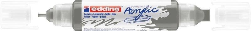 edding, edding Acrylmarker 5400, anthrazit, Edding Acrylmarker 5400 double liner, anthrazit sdm, 5400-926