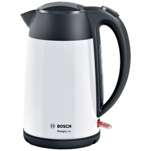 Bosch Haushalt, Bosch Haushalt TWK3P421 Wasserkocher schnurlos Weiß, Schwarz, Bosch Haushalt TWK3P421 Wasserkocher Weiß, Schwarz Fassungsvermögen: 1.7 l