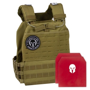 Gladiatorfit, GladiatorFit Gewichtsweste mit Plakette Gewichtsweste, GladiatorFit - Tactical Weighted Vest