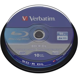 Verbatim, Verbatim 43746 - Bd-R, BD-R 50 GB, Blu-ray-Rohlinge