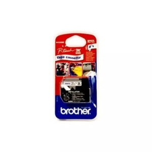Brother, Brother Ptouch Band Mk-233Bz nicht laminiert blau/weiss, Brother P-Touch, blau auf weiss, 12mm x 8m, laminiert, MK-233BZ, (MK233BZ)