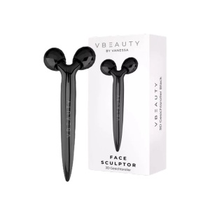 VBEAUTY, VBEAUTY Tools - Face Sculpting 3D Roller Black, VBEAUTY Tools - Face Sculpting 3D Roller Schwarz