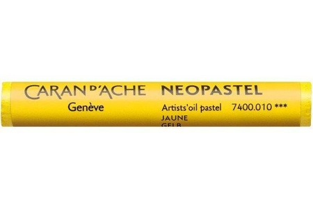 Caran d'ache, CARAN D'ACHE Wachsmalstift Neopastel 7400.010 gelb, Caran d'Ache Wachsmalstift, Neopastel, gelb, 7400.010