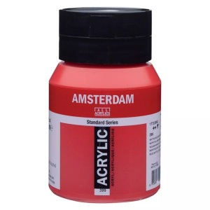 Amsterdam, Amsterdam Acrylfarbe Standard, Talens Acrylfarbe Amsterdam, naphtholrot dunkel, 17723992, (500ml)