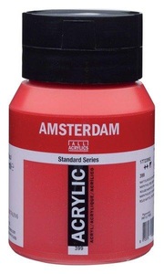 Amsterdam, Amsterdam Acrylfarbe Standard, Talens Acrylfarbe Amsterdam, naphtholrot dunkel, 17723992, (500ml)