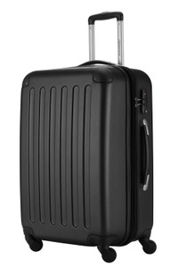 Hauptstadtkoffer, Hauptstadtkoffer Hartschalen-Trolley ´´Trolley Spree´´, 4 Rollen, Hauptstadtkoffer - Spree Koffer Hartschale M matt mit TSA, ONE SIZE, One Size, Schwarz