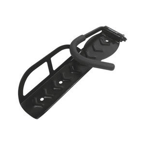 Gladiatorfit, Wandhalterung Für Fahrradständer Mit Aufbewahrungshaken Unisex Schwarz ONE SIZE, GladiatorFit - Wandhalterung für Fahrradständer mit Aufbewahrungshaken, One Size, Schwarz
