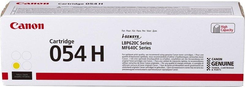 Canon, Canon Toner 054 H Yellow, Druckleistung, Toner gelb 54 H 3025C002