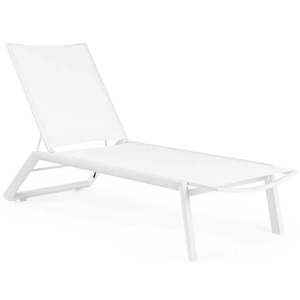 mutoni Garten, Rollenliege Cruise weiss GK50, Rollenliege Cruise weiss GK50