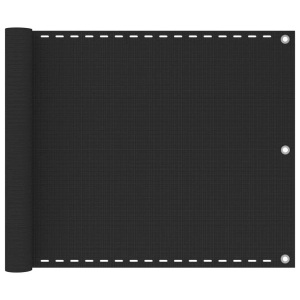 Diverse Hardware, Balkonsichtschutz HDPE 75x400 cm Anthrazit, vidaXL Balkonsichtschutz HDPE 75x400 cm Anthrazit