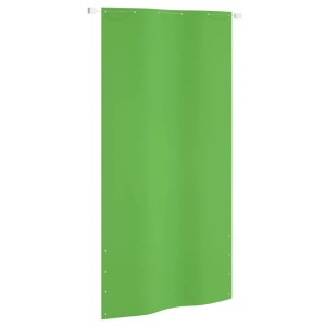 vidaXL, vidaXL Balkon-Sichtschutz Hellgrün 120x240 cm Oxford-Gewebe, vidaXL Balkon-Sichtschutz Hellgrün 120x240 cm Oxford-Gewebe
