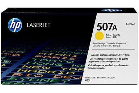 Hp, HP Toner-Modul 507A yellow, HP 507A Original Tonerkartusche CE402A Gelb