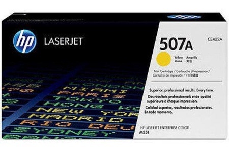 Hp, HP Toner-Modul 507A yellow, HP 507A Original Tonerkartusche CE402A Gelb