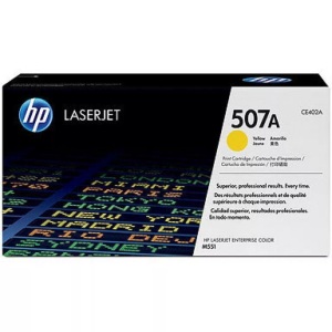 Hp, HP Toner-Modul 507A yellow, HP 507A Original Tonerkartusche CE402A Gelb