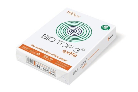 BIO TOP, BIO TOP Kopierpapier Biotop A4 88008663 160g, Off-White 250 Blatt