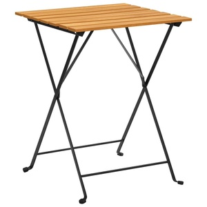 vidaXL, vidaXL Bistrotisch 55x54x71 cm Akazie Massivholz