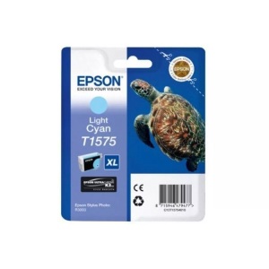 Epson, Original Tintenpatrone light cyan Epson T157540, Epson Tintenpatrone, hell-blau, C13T15754010, (26 ml)