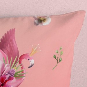 Good Morning, Good Morning Kinder-Bettwäsche-Set QUEEN 140x200/220 cm Rosa, 