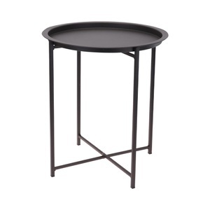 Progarden, ProGarden Tisch Rund 46,2x52,5 cm Matt-Dunkelgrau, 